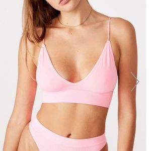 Pink Sports Bra (Cotton On) New w/ Tags